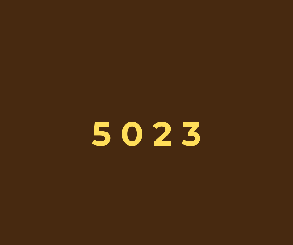 The number 5,023